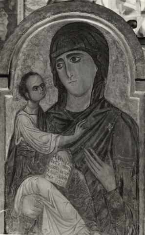 Anonimo — Berlinghiero di Melanese - sec. XIII - Madonna con Bambino — insieme